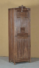 Indian Hand Carved Solid Wooden Cupboard Wardrobe D69